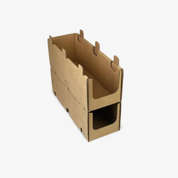 Stackable Shelf Box Paul stacked